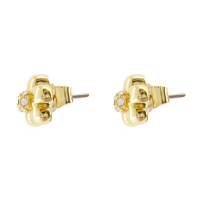 Marc Jacobs Daisy Micro Earrings In Gold
