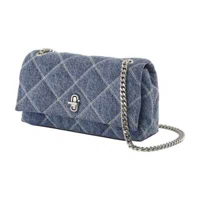 Marc Jacobs The Dual Chain Wallet On Chain In Blue