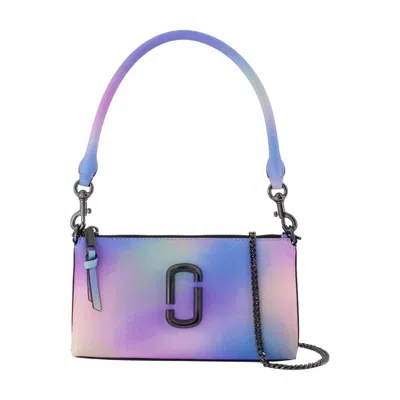 Marc Jacobs The Pochette Shoulder Bag In Multicolor Leather In Multi