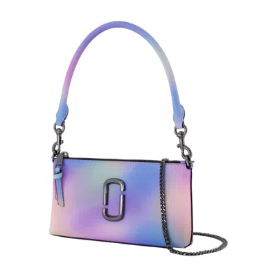 Marc Jacobs The Pochette Shoulder Bag In Multicolor Leather In Multi