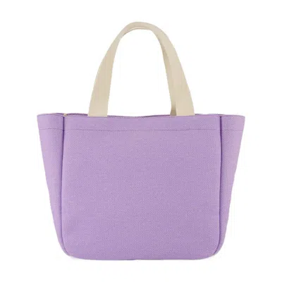 Jw Anderson Cabas Tote Bag In Purple