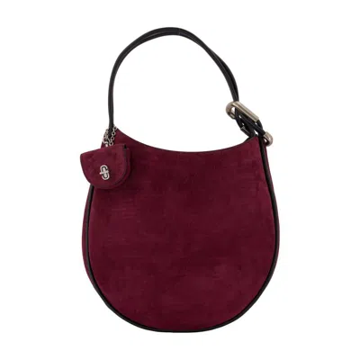 Marc Jacobs "the Dual Hobo" Large Bag In Burgundy