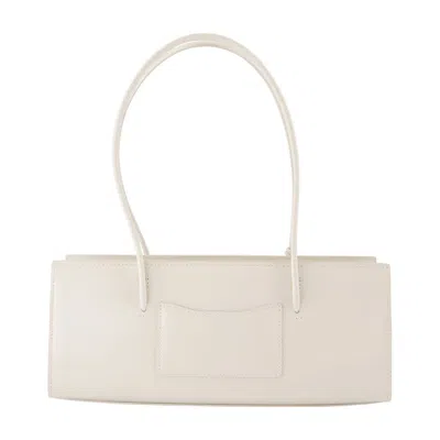 Marc Jacobs The Mirror Satchel Shoulder Bag In Neutral