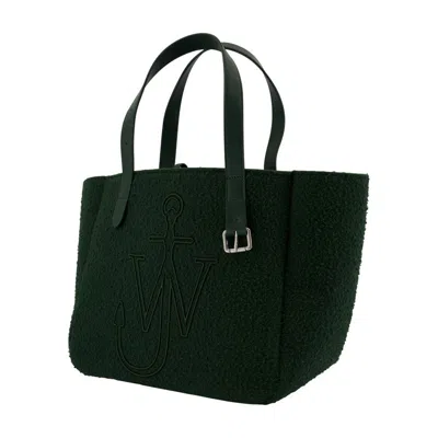 Jw Anderson Belt Shopper Bag In Green