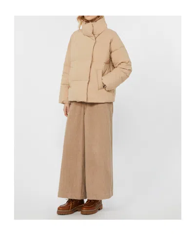 Weekend Max Mara Kaiser Padded Jacket In Brown