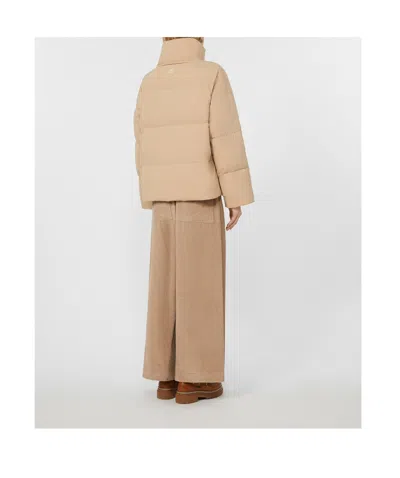 Weekend Max Mara Kaiser Padded Jacket In Brown