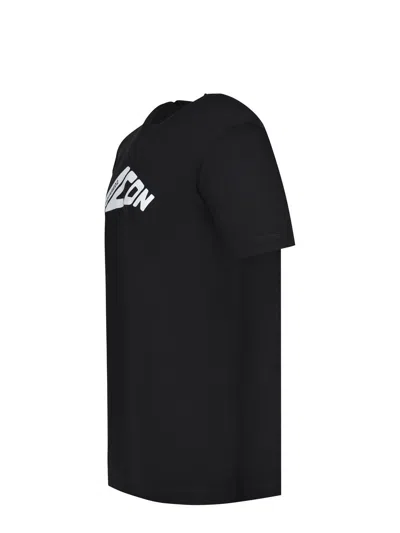 Dsquared2 Dsquared Men Cotton T-shirt In Black