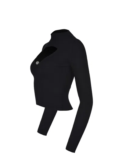 Diesel M-olina Black Jersey In Black