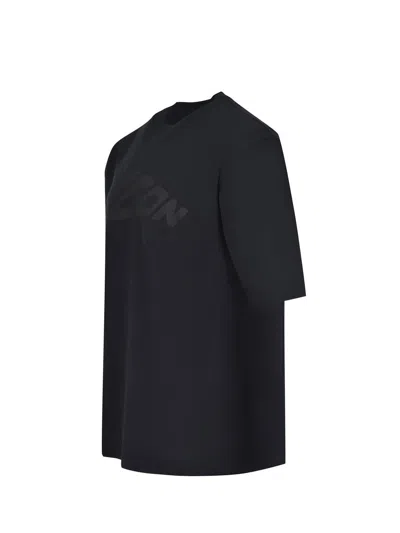 Dsquared2 Logo Crew Neck Cotton T-shirt In Black