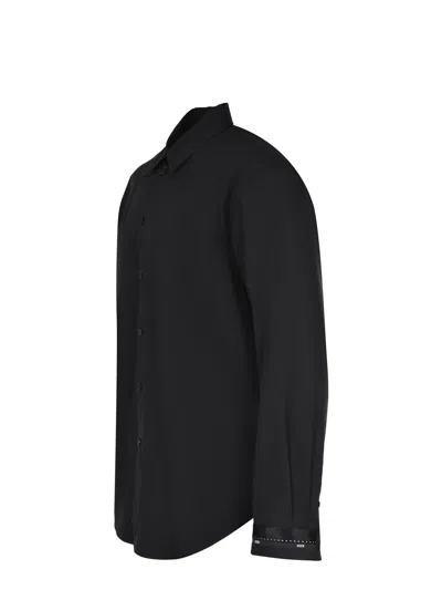 Msgm Shirt Made Of Cotton In Black