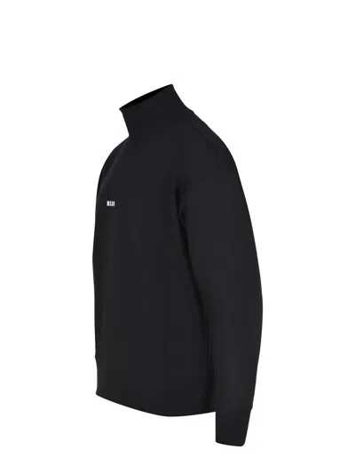 Msgm Sweatshirt In Black