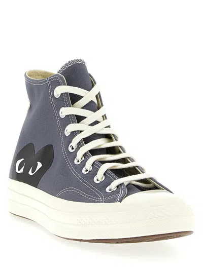 Comme Des Garçons Play Cdg Play X Converse Chuck Taylor All Star '70 High In Grey In Gray