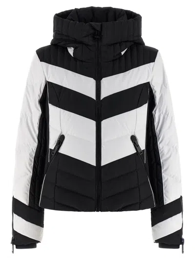 Goldbergh Valanga Quilted Hooded Ski Jacket In Multi