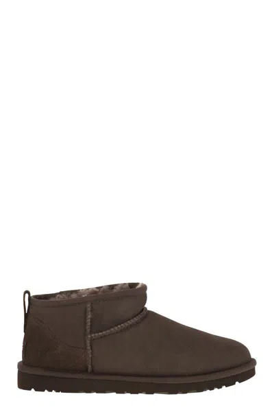 Ugg Stivaletto M Classic Ultra Mini Dusted Cocoa In Brown
