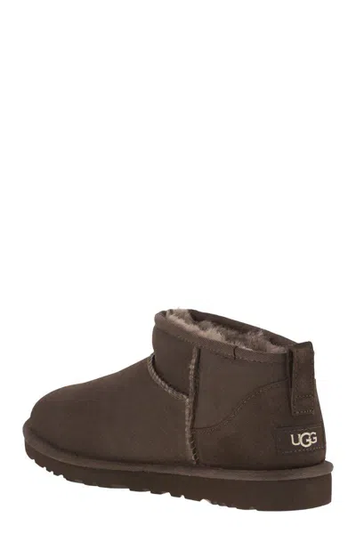 Ugg Stivaletto M Classic Ultra Mini Dusted Cocoa In Brown