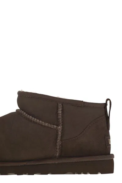 Ugg Stivaletto M Classic Ultra Mini Dusted Cocoa In Brown
