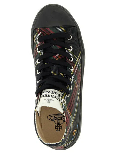 Vivienne Westwood High-top Rubber Sole Sneakers In Multi