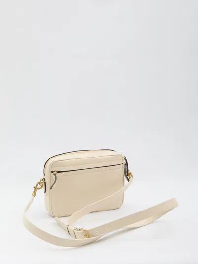 Valentino Garavani Ivory Nappa Leather Viva Superstar Crossbody Bag In Multi