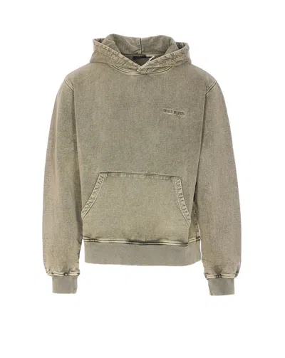 Daily Paper Dias Washed Hoodie In Green