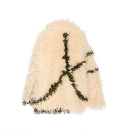 Jakke Cocoon Coat Jacket In Multi