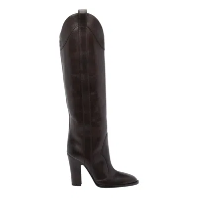 Paris Texas Lavinia Western Boots In Brown
