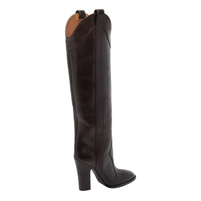 Paris Texas Lavinia Western Boots In Brown