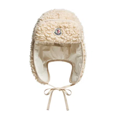 Moncler Logo-patch Tie-fastening Reversible Hat In Brown