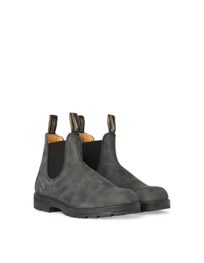 Blundstone Chelsea Leather Boots In Black