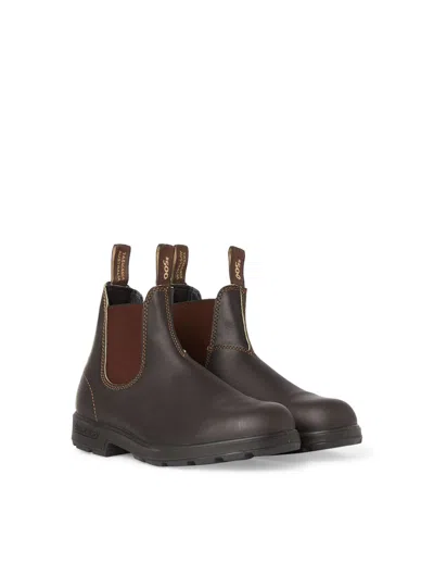 Blundstone Chelsea Leather Boots 500 In Brown