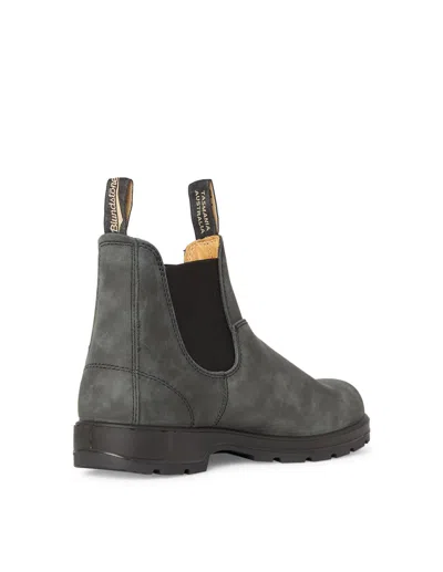 Blundstone Chelsea Leather Boots In Black