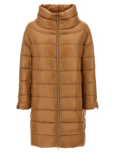 Herno 'matilde' Down Jacket In Brown