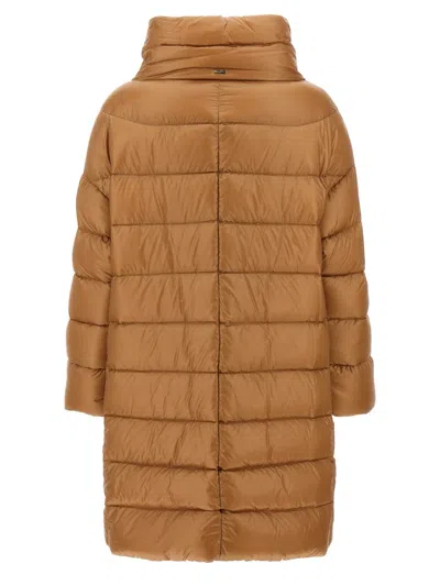 Herno 'matilde' Down Jacket In Brown