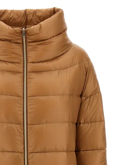 Herno 'matilde' Down Jacket In Brown