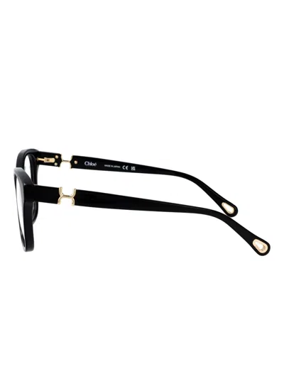 Chloé Square-frame Glasses In Black