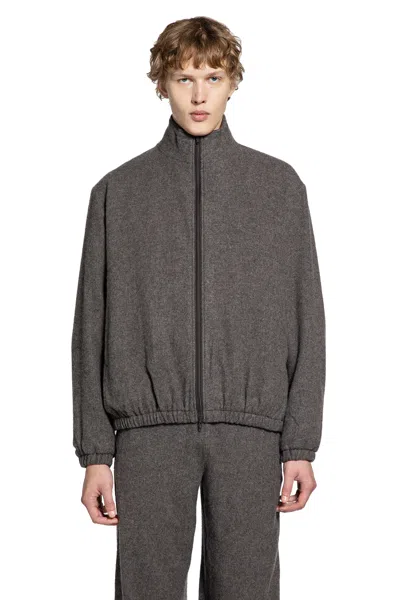 Ssstein Wool Jacket In Brown