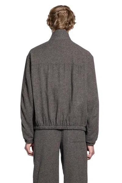 Ssstein Wool Jacket In Brown