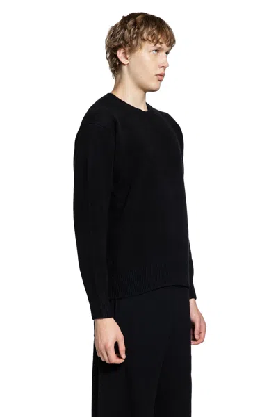 Ssstein Wool Sweater In Black