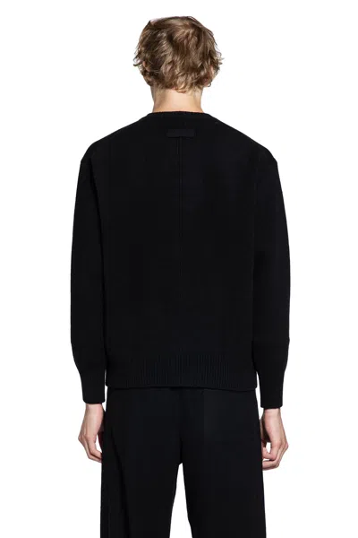 Ssstein Wool Sweater In Black