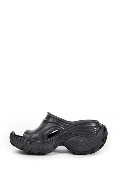Balenciaga 6xl Slide Sandals In Black