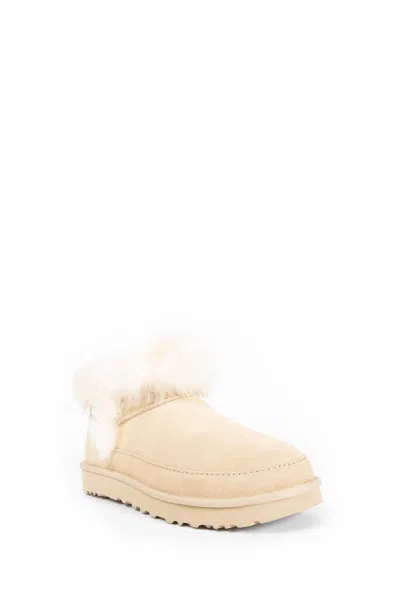 Ugg Woman Beige Boots In Neutral