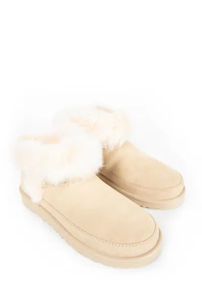 Ugg Woman Beige Boots In Neutral