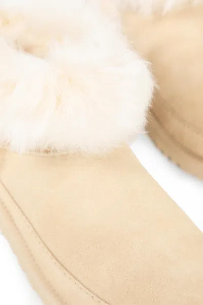 Ugg Woman Beige Boots In Neutral