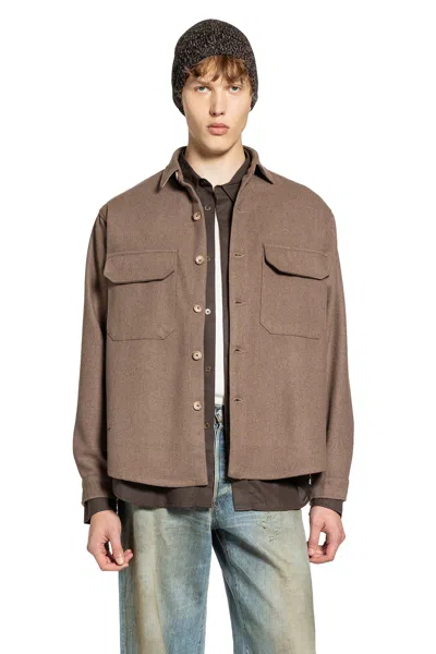 Whitesand Man Brown Jackets In Brown