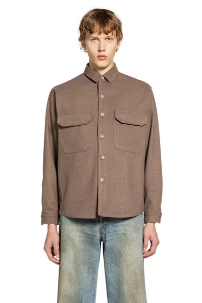 Whitesand Man Brown Jackets In Brown