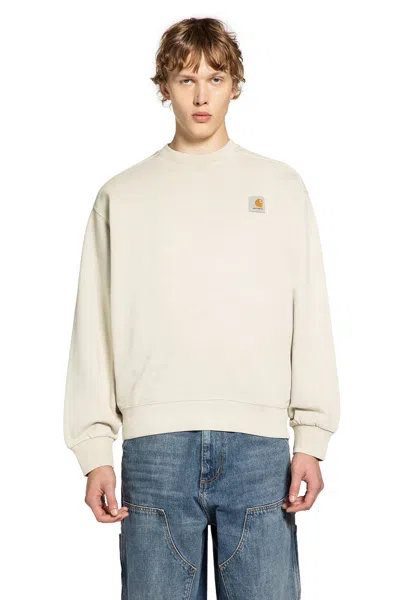 Carhartt Wip Sand Cotton Oversize Vista Sweat In Neutral