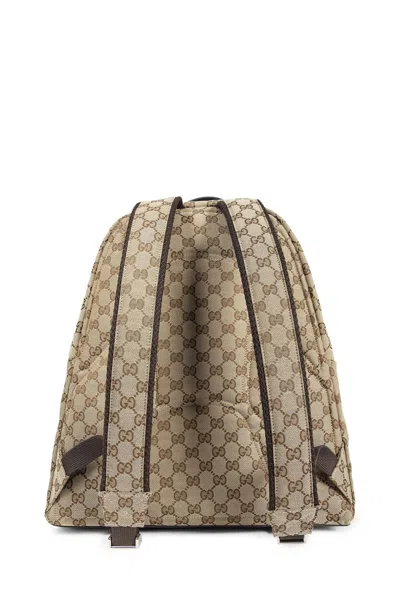 Gucci Gg Backpack In Sand