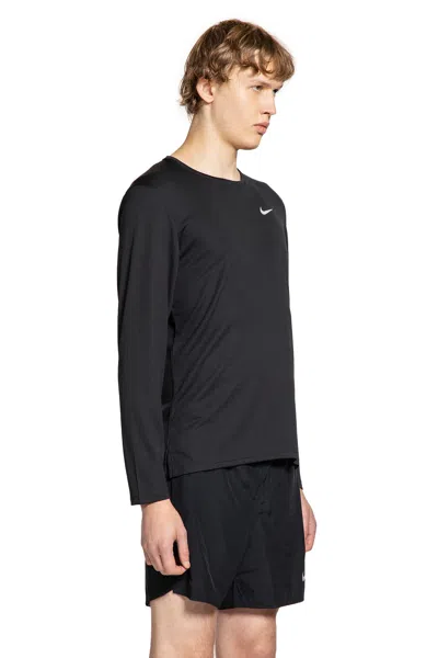 Nike Man Black T-shirts & Tank Tops In Black