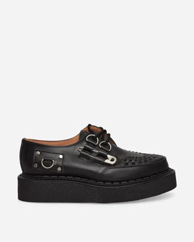 George Cox Safety Pin Skipton Creepers In Black