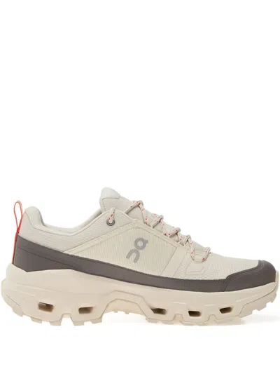 On Cloudrock Waterproof Sneakers In Neutral