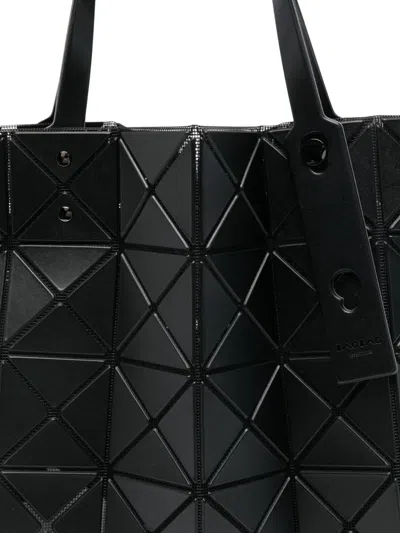 Bao Bao Issey Miyake Lucent Geometric-pattern Shoulder Bag In Black